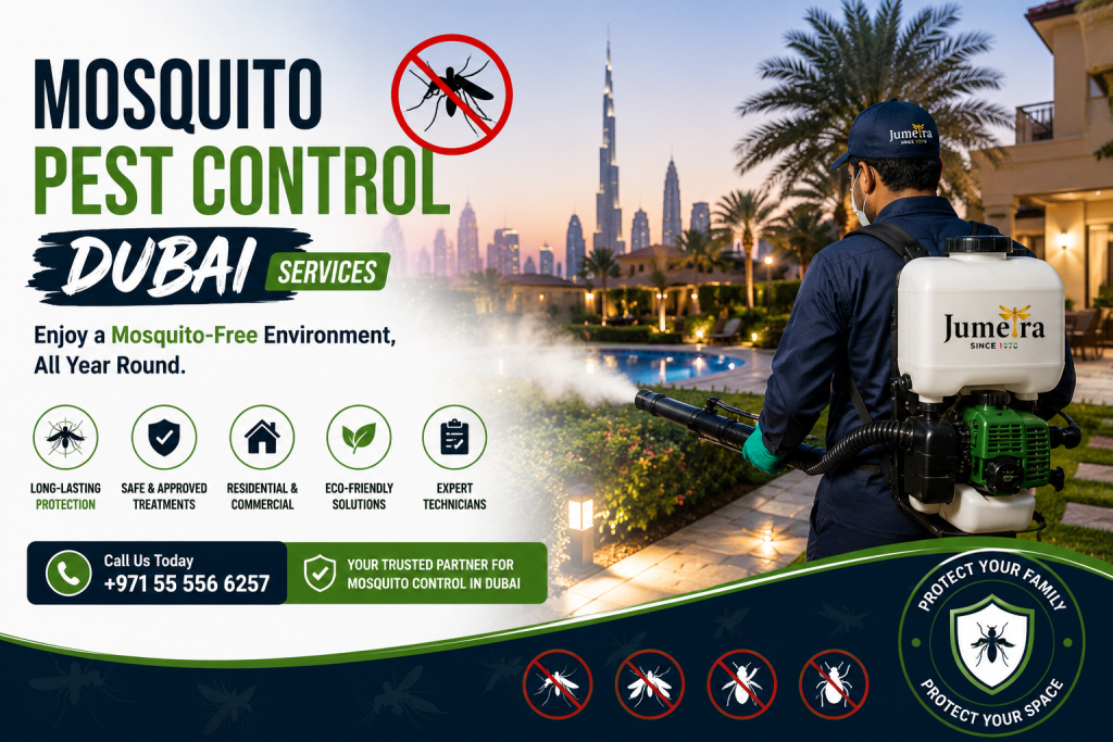 You are currently viewing Mosquito Pest Control Dubai: Protect Your Home & Business from Mosquito Infestations