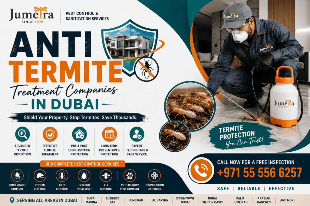 You are currently viewing Termite Control in Dubai: Complete Protection for Homes, Villas & Commercial Properties