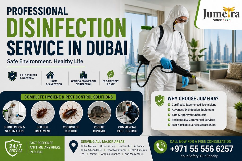 You are currently viewing Disinfection Service in Dubai: Protect Your Home & Business with Professional Sanitization
