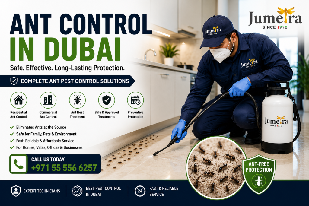 You are currently viewing Ant Control in Dubai: Effective Solutions for Homes, Villas & Businesses