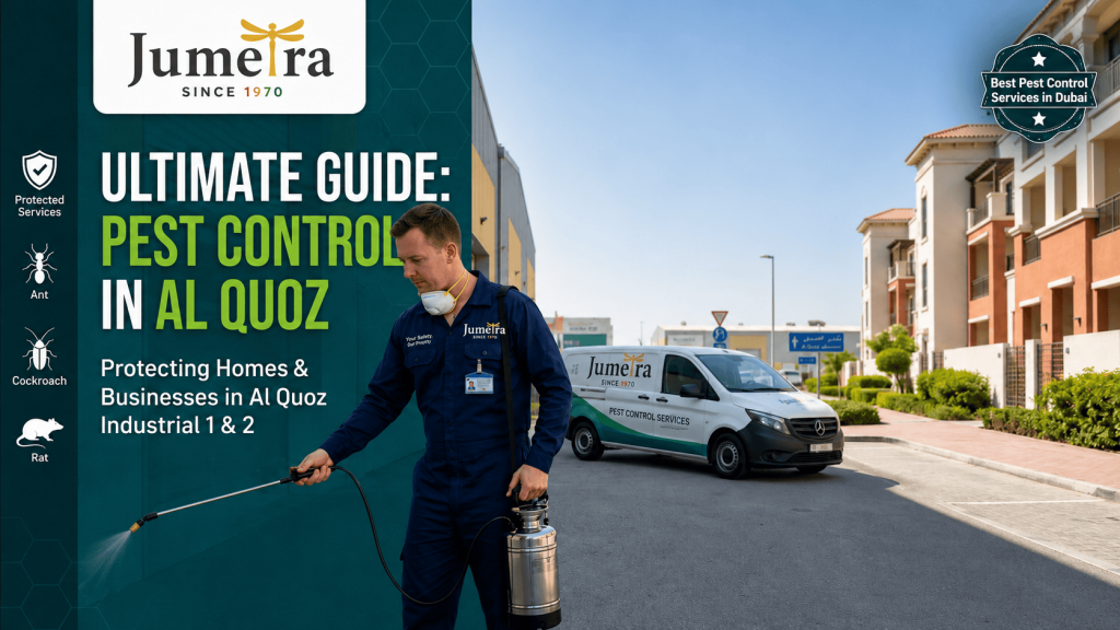You are currently viewing Premium Pest Control in Al Quoz: The Definitive Guide to Home & Warehouse Protection