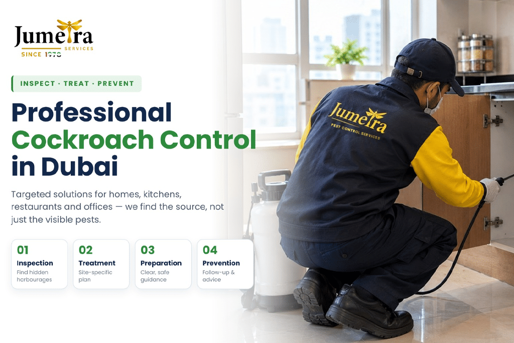 You are currently viewing Professional Cockroach Control in Dubai